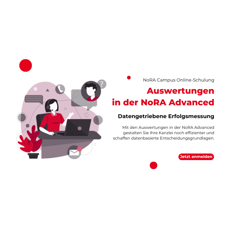 Auswertungen in der NoRA Advanced