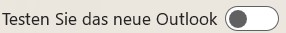 Mögliche Auswirkungen: Umstellung auf das neue Outlook